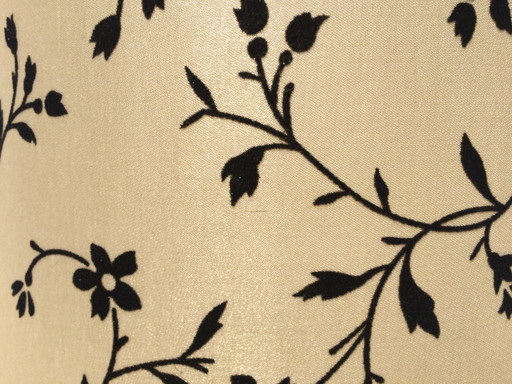 Rond lampenkap met bloemen * Lampkap