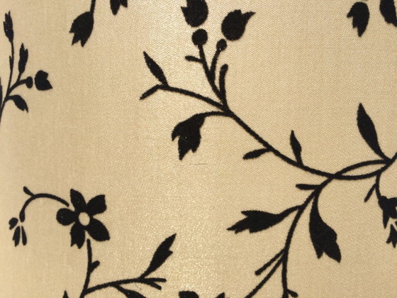 Image 1 of Round lampshade with flowers * Lampshade