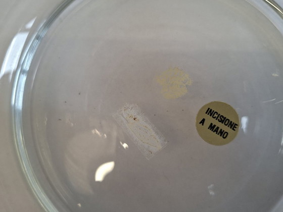Image 1 of Prestigieuze Corba kristallen asbak - Gemaakt in Italië - 2 kg