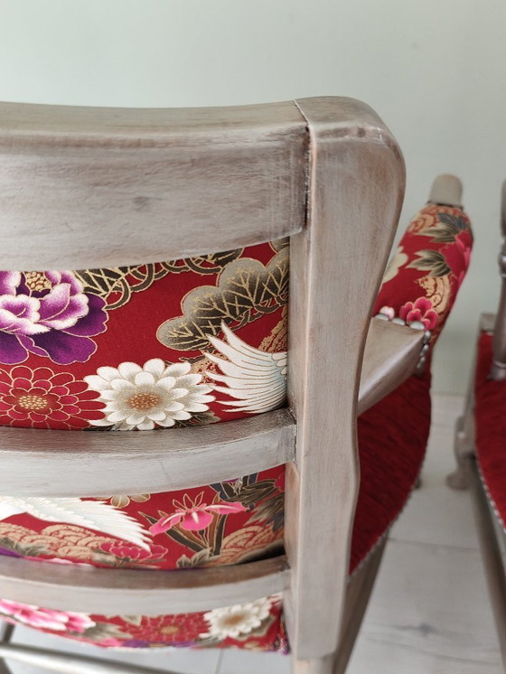 Image 1 of Paar Louis XV Cabriolet-Sessel