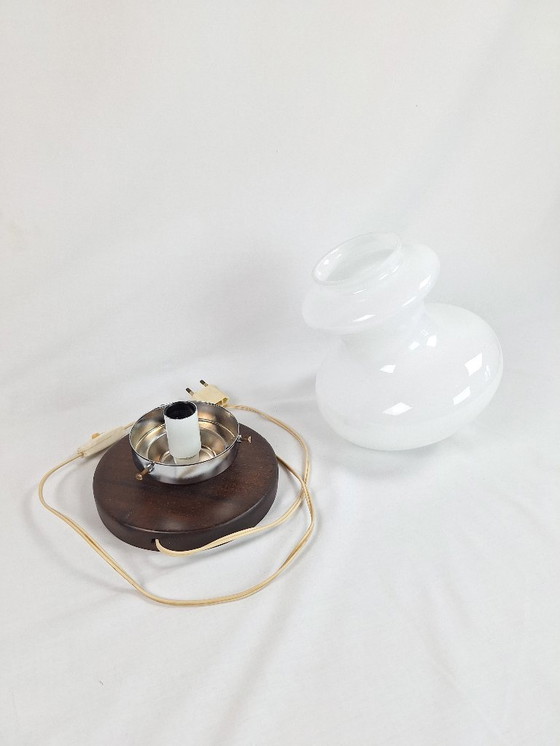 Image 1 of Vintage Glass Lamp