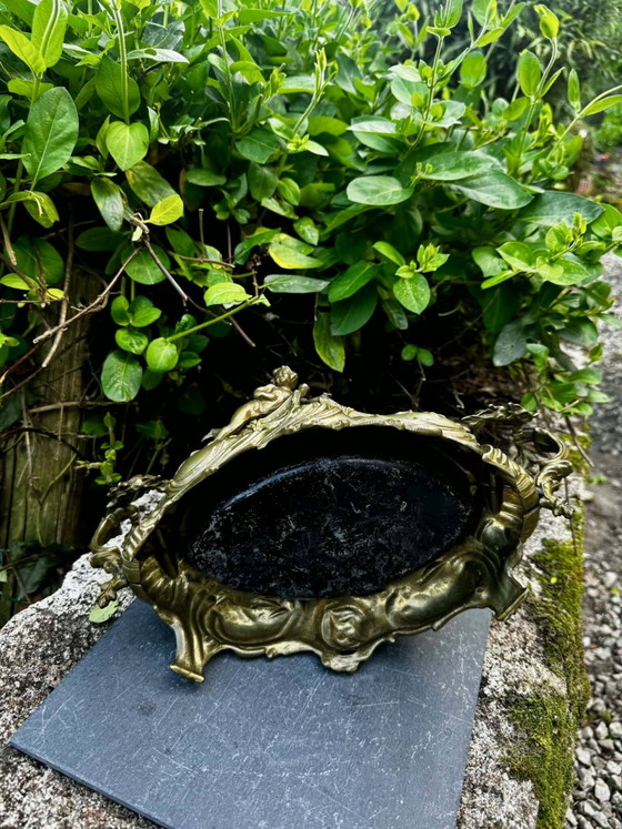 Macetas grandes para jardín de rocas, ángel Art Nouveau – Metal, Rococo (photo 13 of 18)