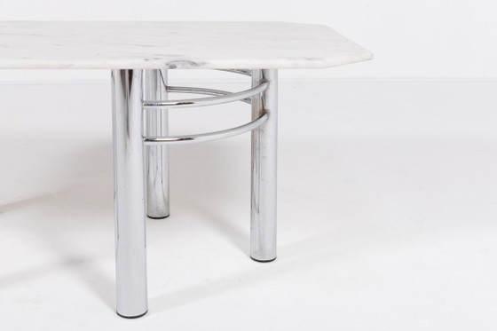 Image 1 of Modern Italian design marble coffee table