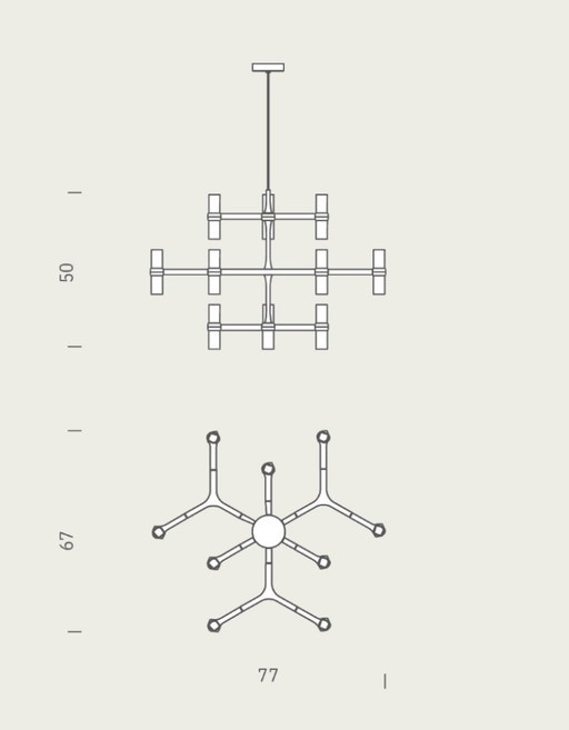 NEMO CROWN kroonluchter