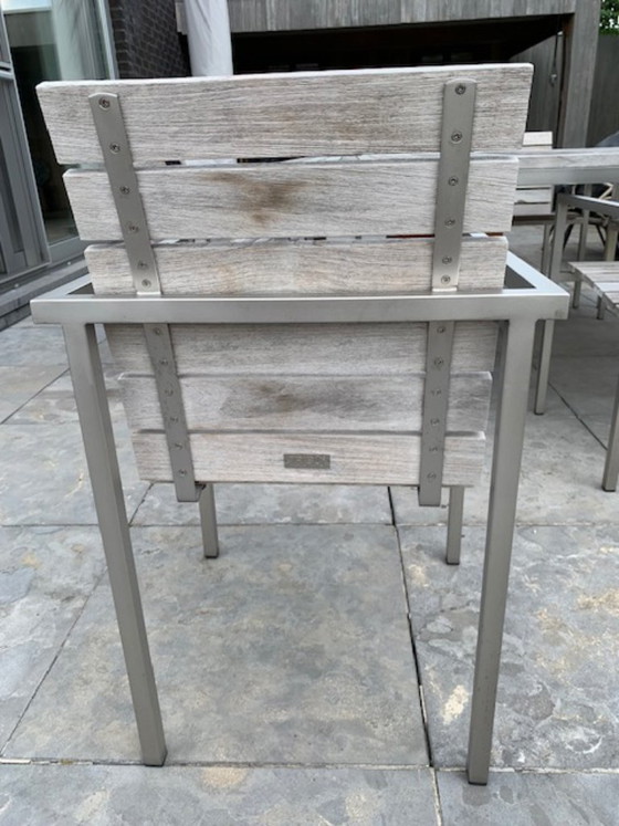 Tuinset Design Tribú Natal Te Koop (8 Stoelen En 1 Tafel) – Tribù, Wood (photo 10 of 10)