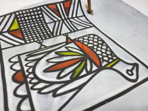 Image 1 of Roger Capron XXL ceramic bowl Vallauris Côte-d'Azur France 1950