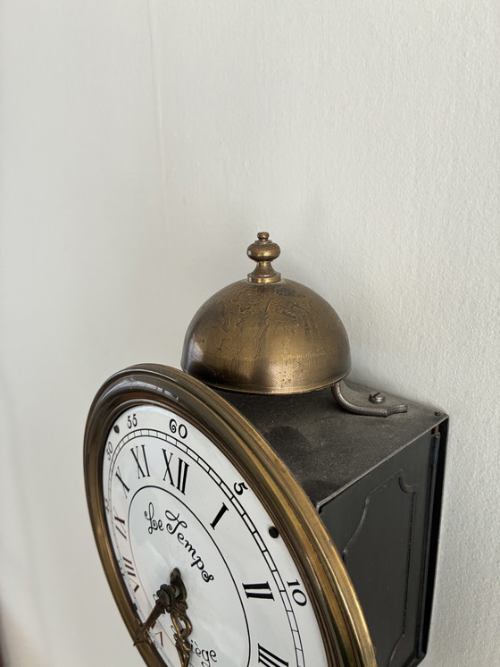 Image 1 of Wandklok le temps, reparatie aan uurwerk nodig