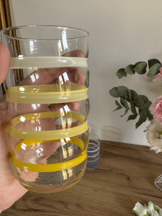 Image 1 of Set di 5 bicchieri da aranciata