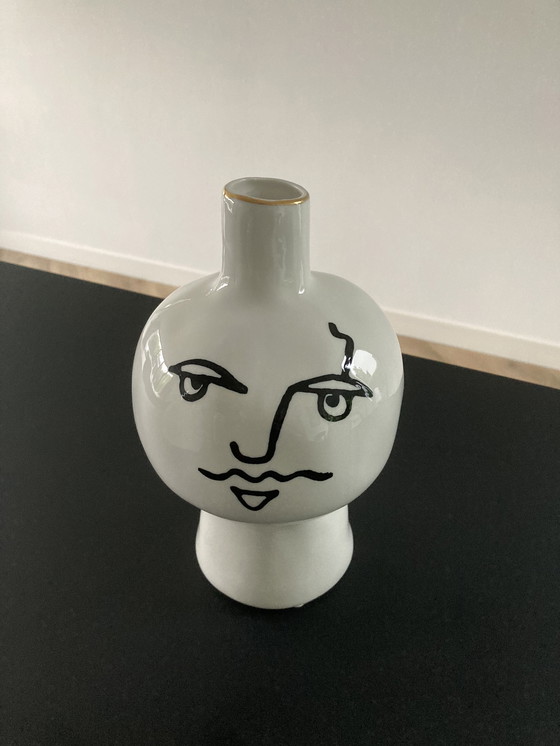 Image 1 of Conjunto de tres jarrones decorativos Palladier