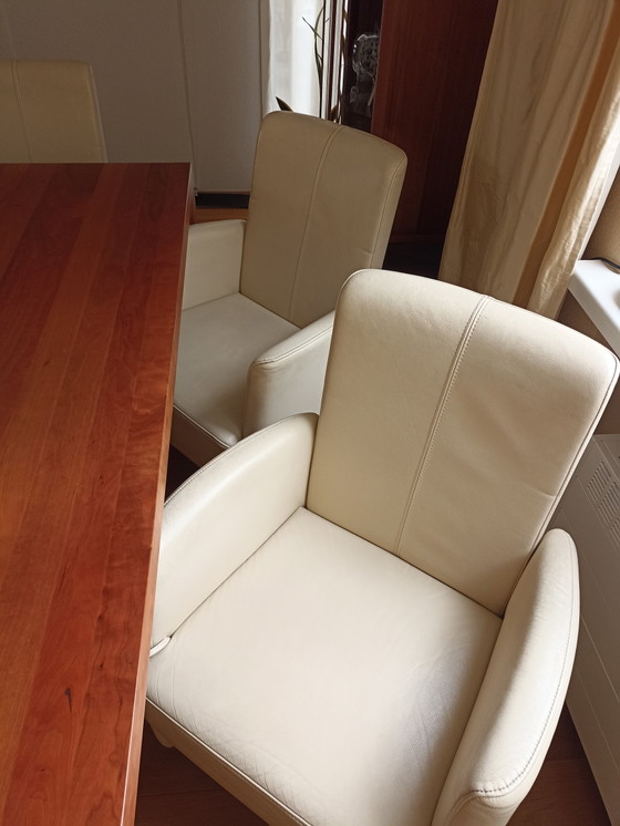 5 sedie da pranzo in pelle su ruote del futuro – De Toekomst, Leather (photo 3 of 9)