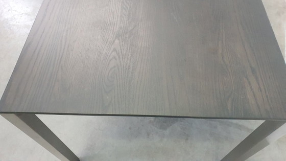 Image 1 of Arco Tisch aus reiner Eiche, geräuchertem Edelstahl, niederländisches Design, 210 x 90