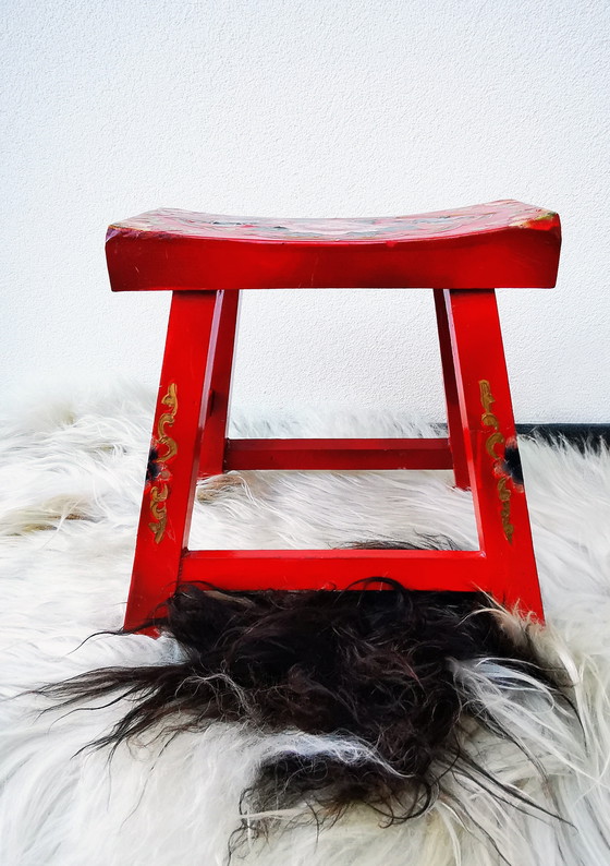 Image 1 of Taburete fino asiático, original chino