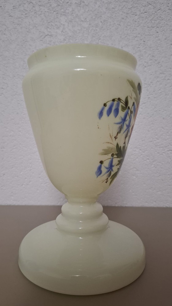 Image 1 of Vase bohème antique Harrach - Uranium, verre