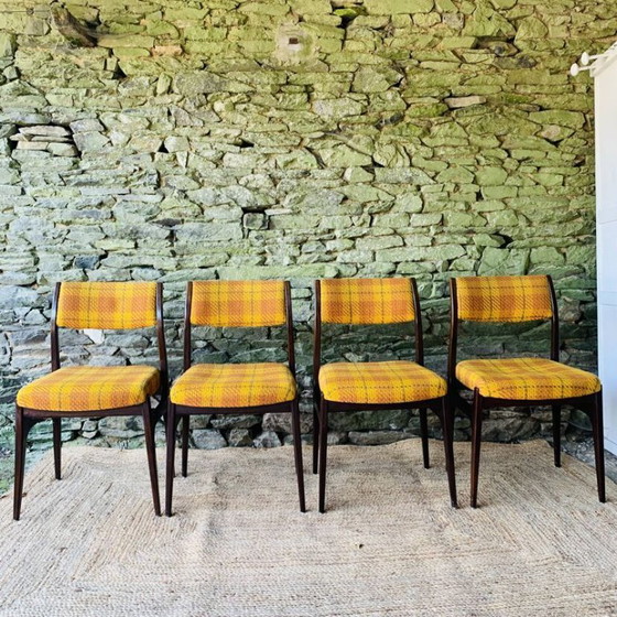 Image 1 of Set di 4 sedie degli anni '60