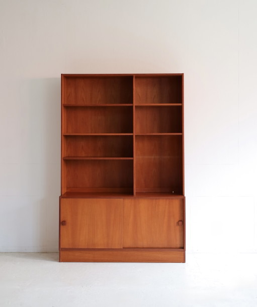 Dänischer Teakholz-Wandschrank, 1960er Jahre – wandkast, Wood (photo 2 of 6)