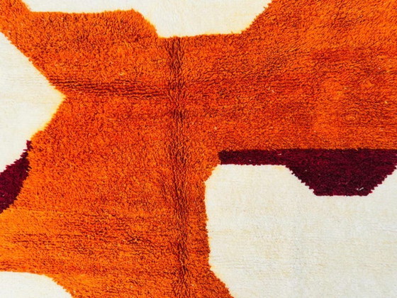 Image 1 of Marokkanischer Teppich aus Naturleinen, 300 x 200 cm