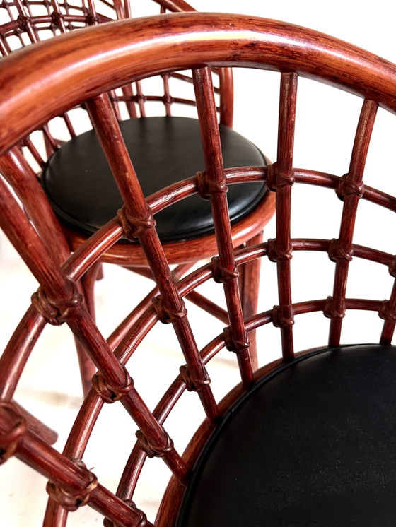 Image 1 of 6 sedie da pranzo vintage Manou anni '60