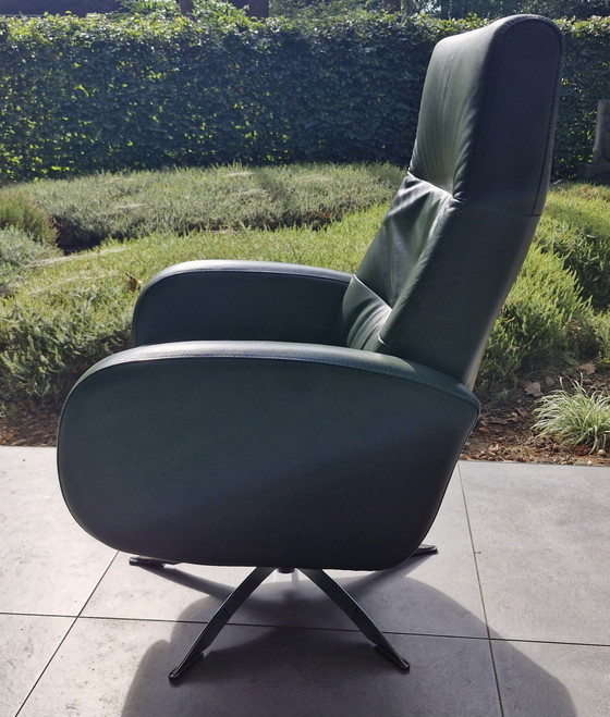 Poltrone relax di design su base a ragno, anni '70/'80. – Leather, Chrome (photo 2 of 13)