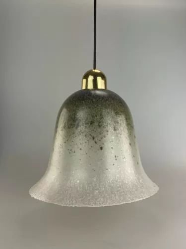 60er 70er Jahre Peill & Putzler Hängelampe Deckenlampe Glas Space Design Lampe