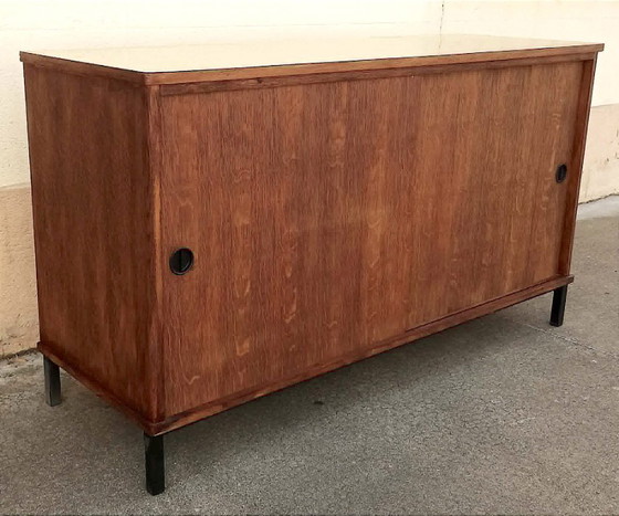 Image 1 of Sideboard with sliding doors, 1950s, 159.8 cm wide