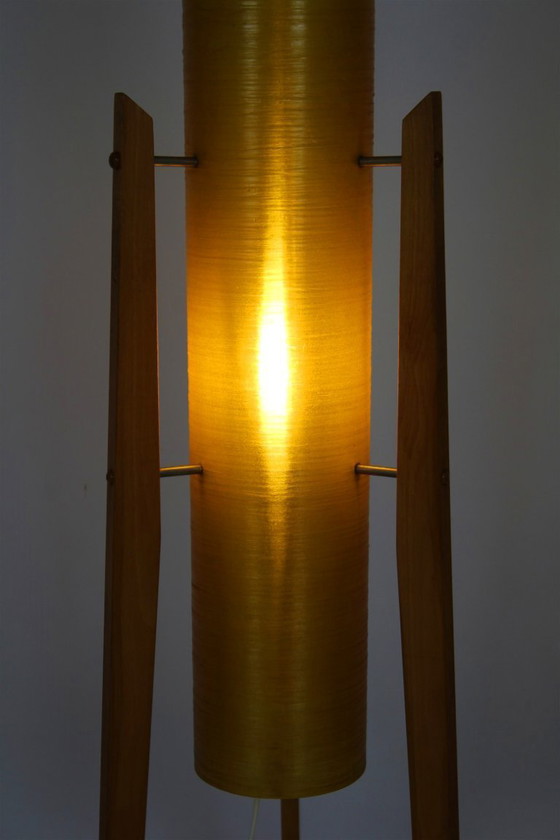 Image 1 of Lámpara de pie Space Age Rocket de Novoplast Sered, década de 1960