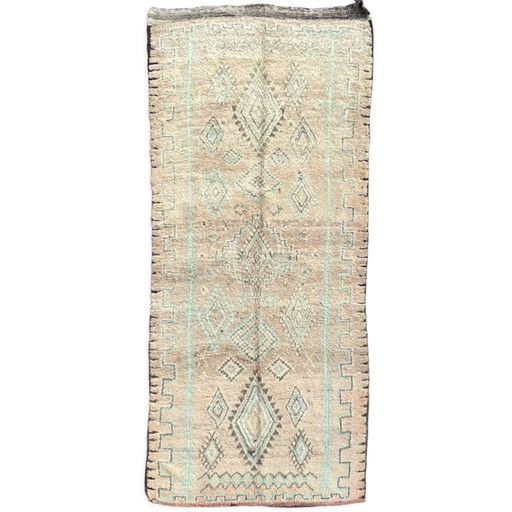Tapis marocain vintage en laine