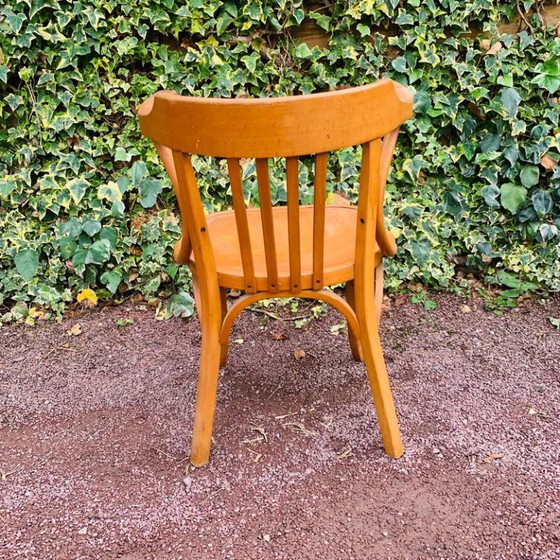 Baumann Nr. 21 Bürosessel, Holz, Braun, Vintage (Foto 4 von 15)
