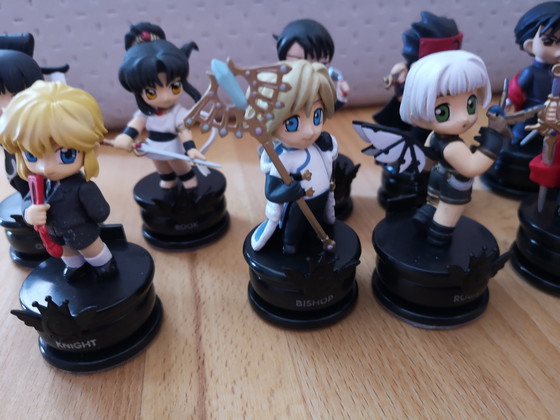 Image 1 of Clamp No Kiseki Schachfiguren Spielfiguren Figuren Sammlerstücke 36 Stück