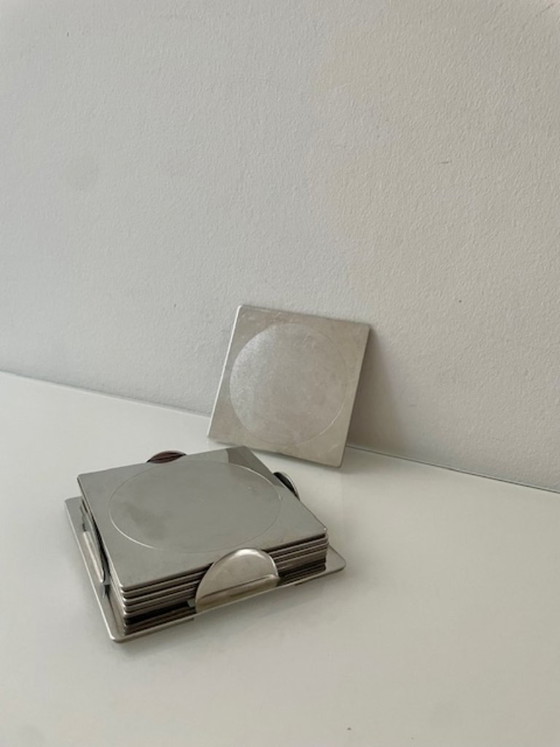 Image 1 of Sottobicchieri Ikea Groggy (6 pezzi) con supporto