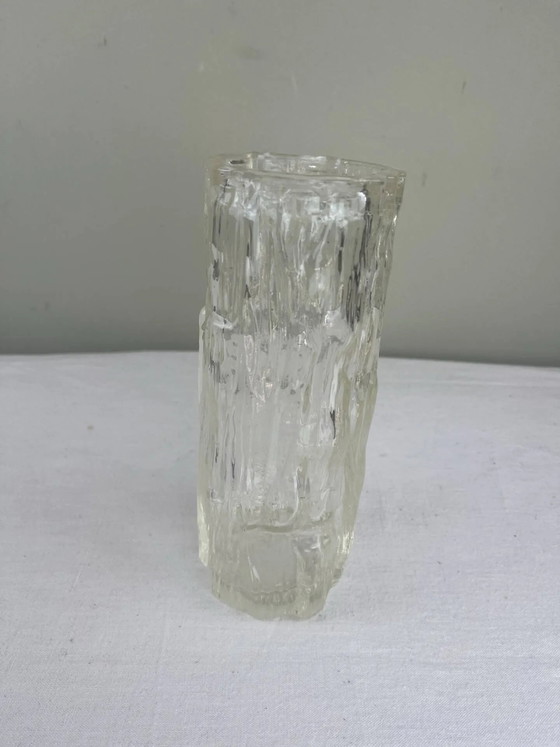 Vase cascade en verre – Crystal, Glass, Mid Century Modern (photo 2 of 8)