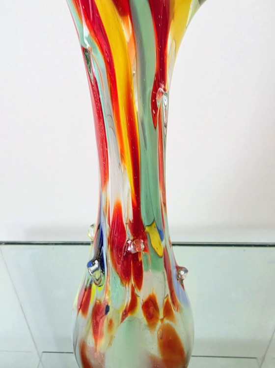 Zabkowice Glassworks Polonia, vaso multicolore – Vasi, Vetro (photo 8 of 13)