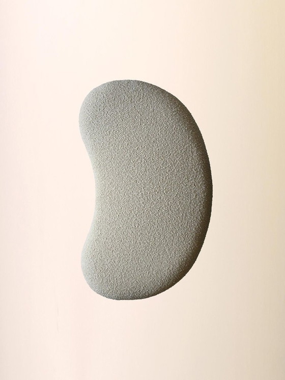 Image 1 of Taburete sueco de los años 40 con patas de caoba