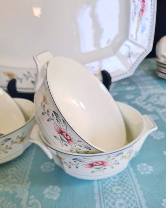 Image 1 of 4 cuencos Villeroy & Boch Nanking para ensalada o sopa - como nuevos