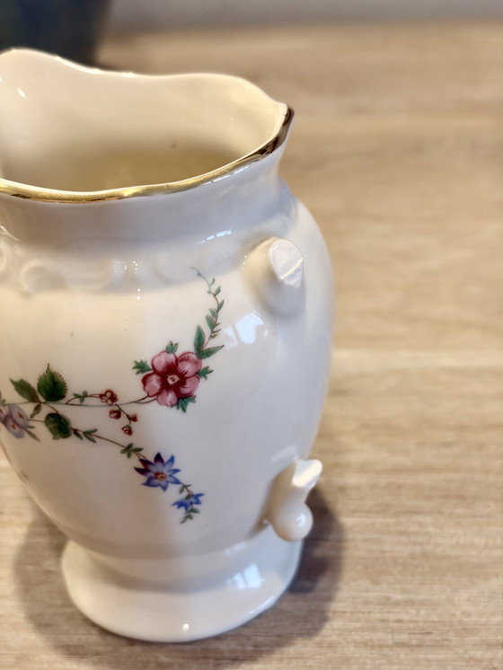 Image 1 of Servizio da caffè antico floreale – porcellana – per 8 persone