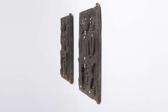 Image 1 of Art africain – Panneaux de bois, milieu du XXe siècle