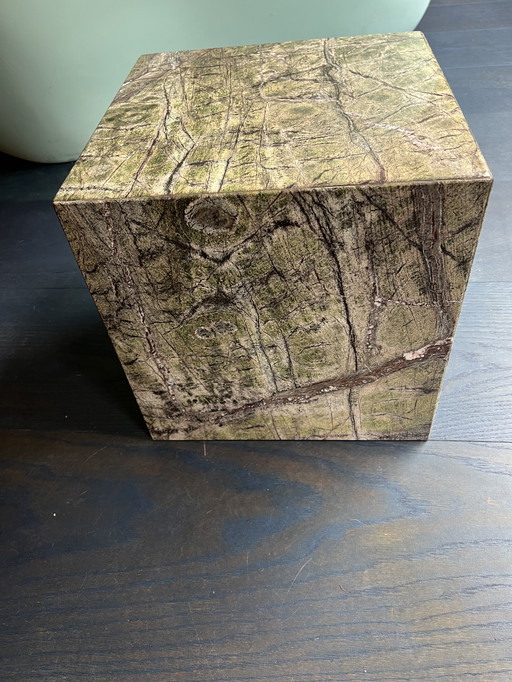Table basse en marbre - Cube en marbre - Table basse en marbre