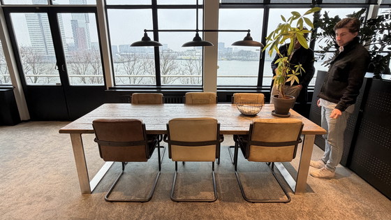 Image 1 of Rofra Home eettafel reclaimed oak 260x100