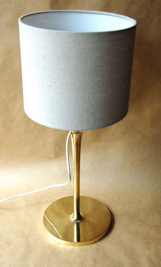 Image 1 of Bruno Paul (1874-1968). Art Deco table lamp in polished cast brass, 1930s