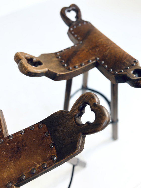 Image 1 of 2x Tabouret de bar 'Marbella', Conoform '60