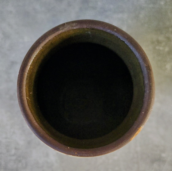 Image 1 of Glazed ceramic Art Deco vase