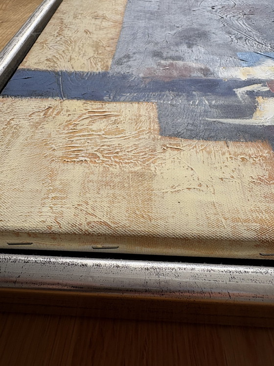 Pittura lirico-astratta, acrilico su tela, artista Pedrite e Smith – Dipinti e disegni, Wood, Canvas (photo 9 of 10)