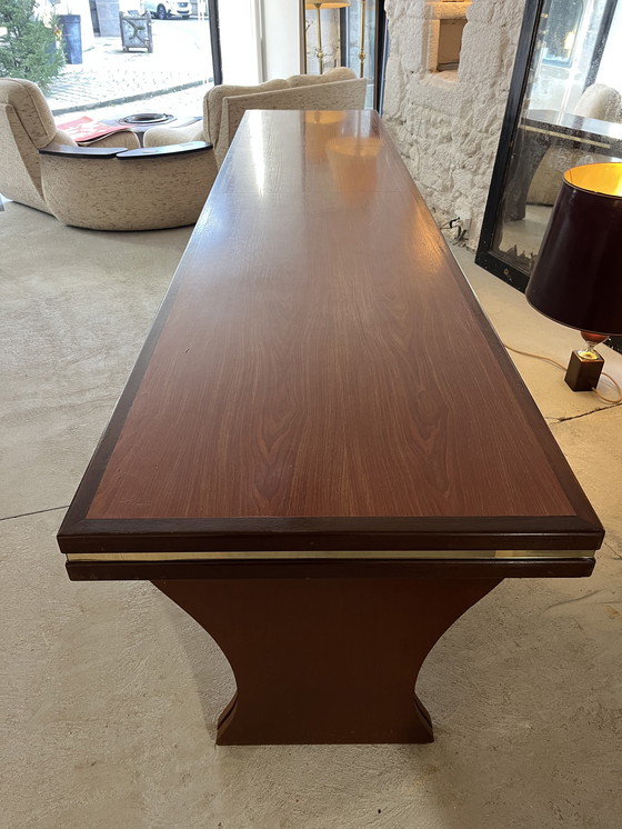 Image 1 of Grote eettafel in de refter - jaren 80