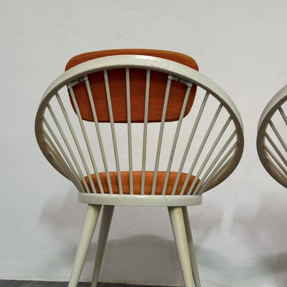 Image 1 of Yngve Ekström Mod.Circle. Par de sillones de diseño escandinavo de los años 60.