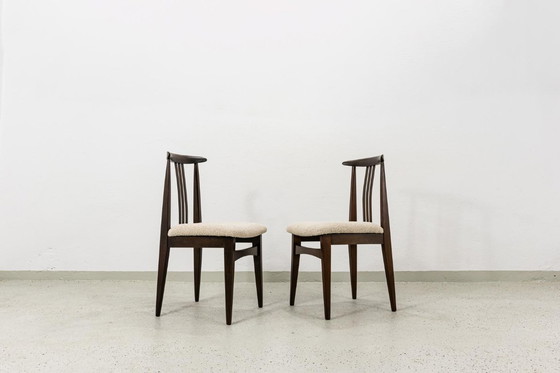 Image 1 of VENTE Ensemble de 4 chaises de salle à manger de M. Zieliński, années 1960