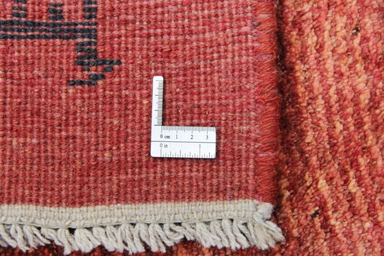 Image 1 of Original Persian carpet Gabbeh Ghashghai oriental carpet 107 cm x 100 cm old natural