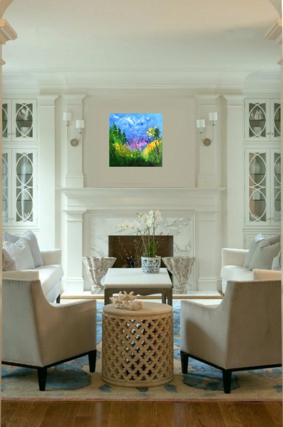 Epilobiums – P. Ledent, Objets d'art, Canvas (photo 5 of 5)