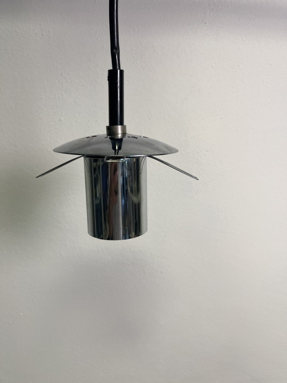 Vintage RAAK Amsterdam Bubble Glass Globe Hanglamp – Dutch Design jaren 70 – Hanglampen, Metal (photo 12 of 15)