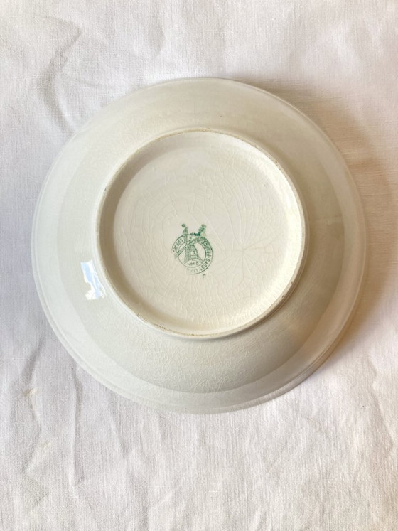 Set of three serving dishes, Moulins des Loups, Orchies, "Nappe" model – Moulin des loups, Crockery (photo 14 of 20)