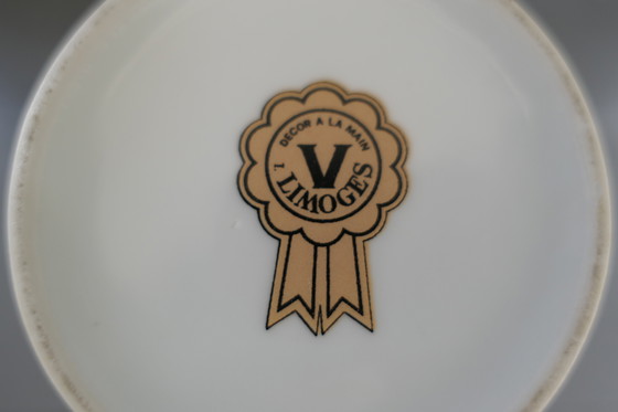 Image 1 of Vase Vintage Limoges Porcelaine