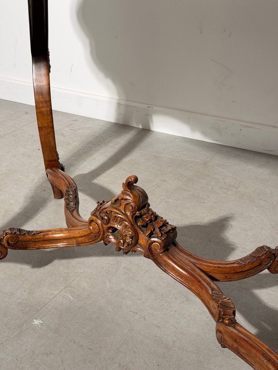 Table ancienne en marqueterie – Tables d'appoint (photo 5 of 5)